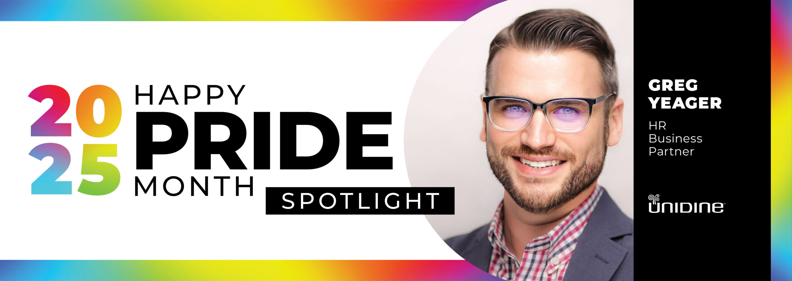 An Image of Greg Yeager, HR Business Partner from Unidine for Pride Month 2025
