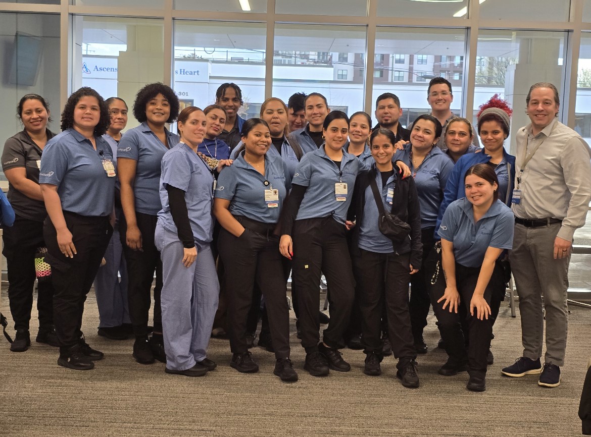 A photo of a group of TouchPoint associates