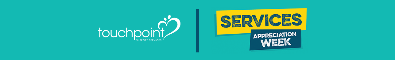 TouchPoint logo and Services Appreciation Week logo